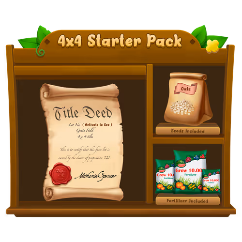 Cropxyz Starter Packs Base
