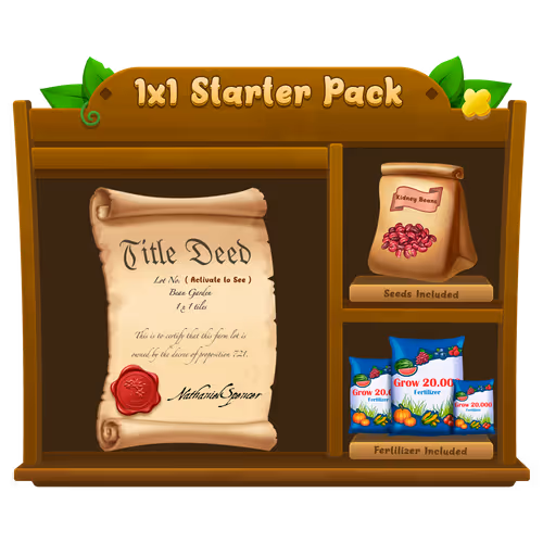 Cropxyz Starter Packs Base