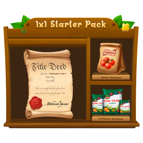 Cropxyz Starter Packs Base