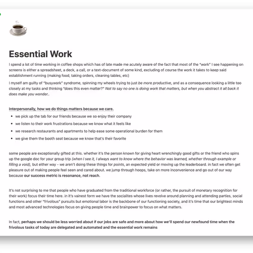 Onchain Essays