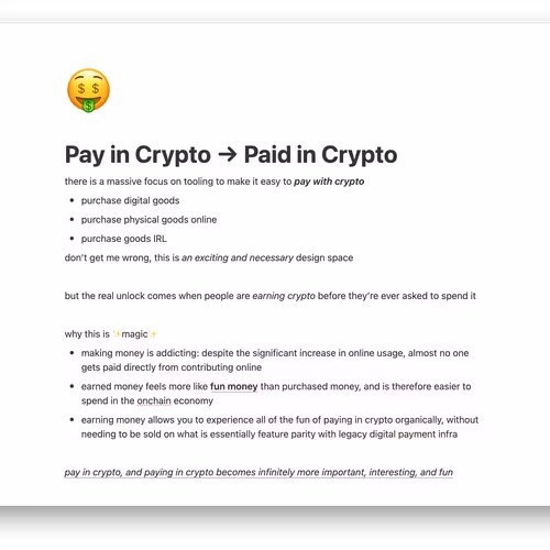 Onchain Essays