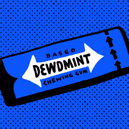based dewd chewing gum