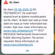 Vluchten waarschuwing
