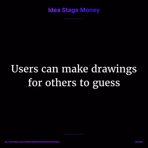 Idea Stage Money
