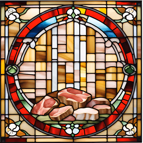 Ham Stained glass