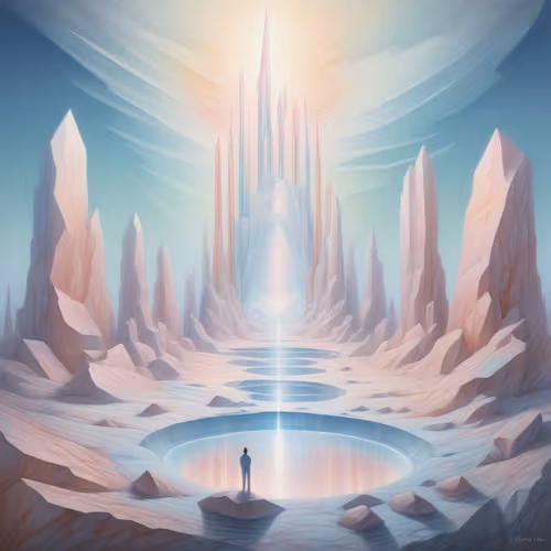 A surreal landscape