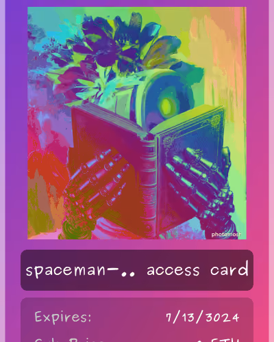 spaceman-spiff club card