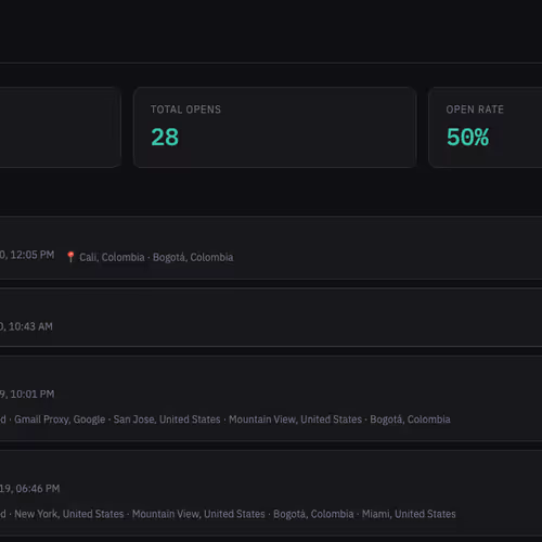 Email Tracker
