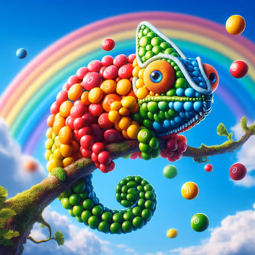 Skittles Chameleon