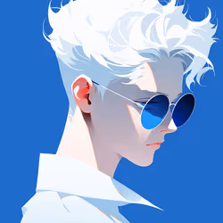 The handsome man wearing sunglasses #7