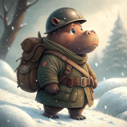 Hippos On Base #1761