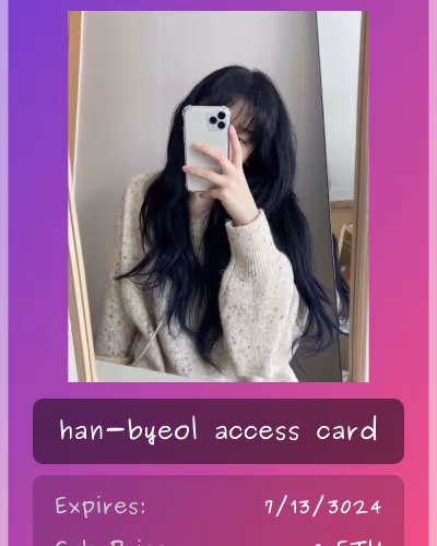 han-byeol club card