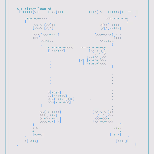 $_> mirror-loop.sh