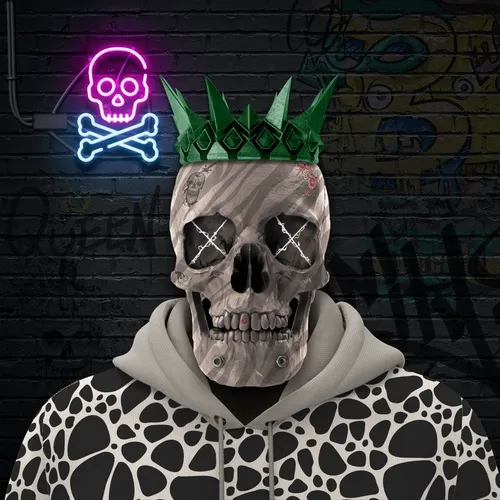 Cyber skeleton #124