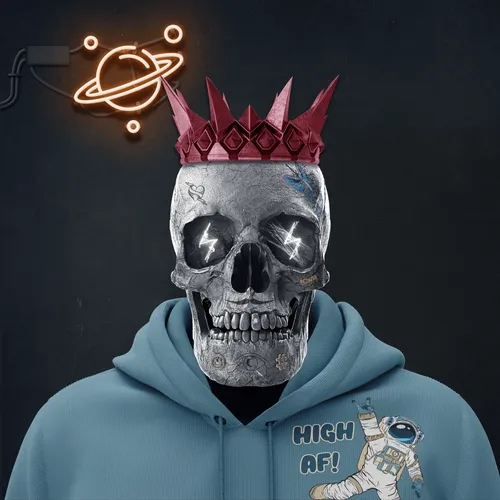 Cyber skeleton #51