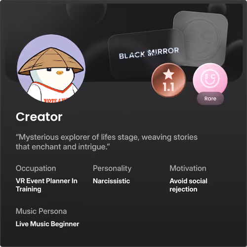 Black Mirror Experience Ai Characters