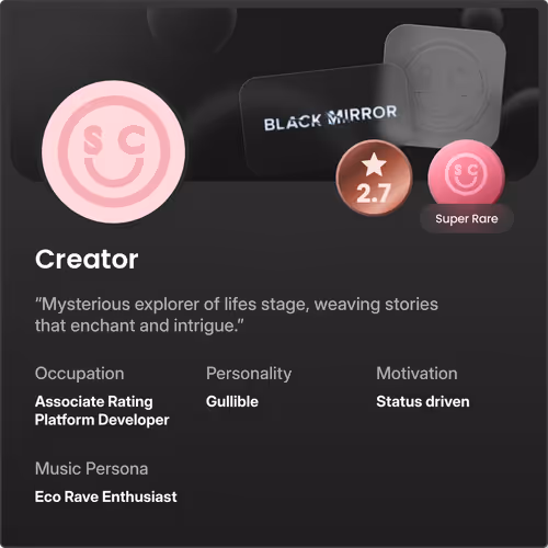 Black Mirror Experience Ai Characters