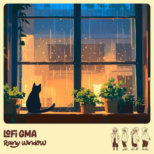 lofi gma - rainy window 1086