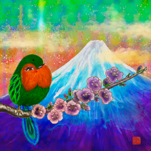 Maro Dori's Majestic Fuji