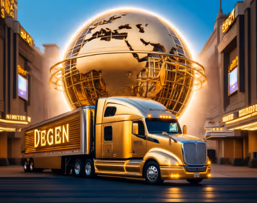 golden truck