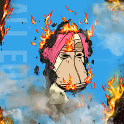 Burnt Ape #3486