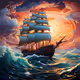 old sailing ship