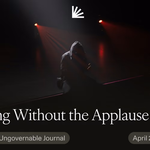 Living Without the Applause #0