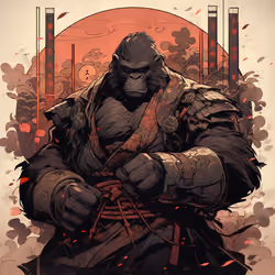 Base Samurai Kong #26