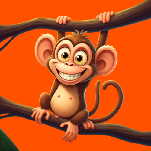 Hanging Monkey #95