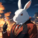 smoking rabbit
