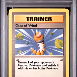 1999 #93 Gust of Wind PSA 8 Game Pokemon