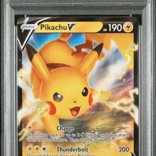 2020 #043 Pikachu V PSA 10 Sword & Shield Vivid Voltage