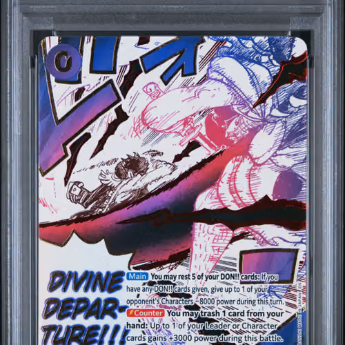 2025 #076 Divine Departure PSA 9 One Piece OP13-Carrying on His Will