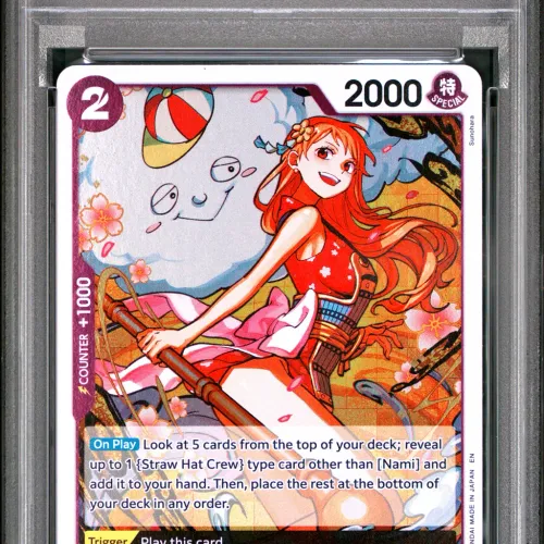 2025 #012 Nami PSA 10 One Piece PRB02-Premium Booster -One Piece Card the Best- Vol.2