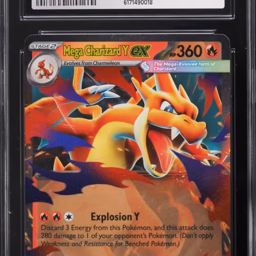 2026 Pokemon Mega Evolution Ascended Heroes Holo Mega Charizard Y Ex #22 CGC 9.5 MINT+