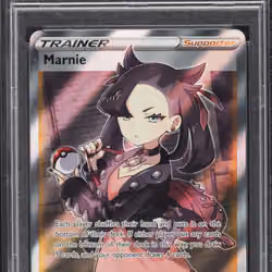 2020 Pokemon Sword & Shield Full Art Marnie #200 PSA 10 GEM MINT