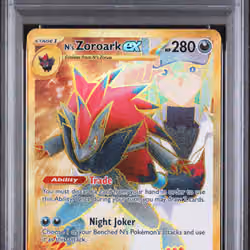 2025 #189 N's Zoroark EX PSA 9 Jtg EN-Journey Together