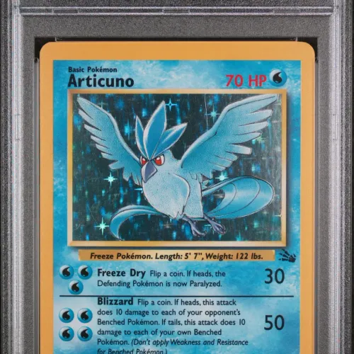 1999 #2 Articuno-Holo PSA 5 Fossil