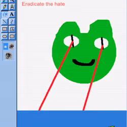 green frog
