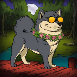 Based Sunglasses Dog #108