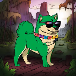 Based Sunglasses Dog #4