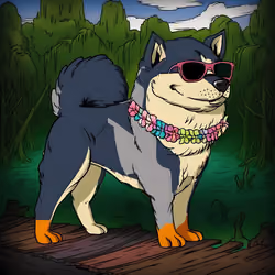 Based Sunglasses Dog #213