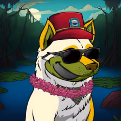 Based Sunglasses Dog #110