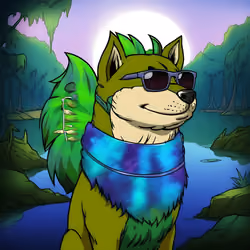 Based Sunglasses Dog #215