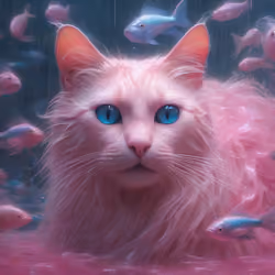 Cats Dreaming of Fish  11 0f 30