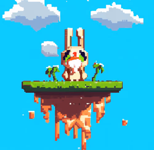 Infected rabbit /|\ lonely island on BASE #135