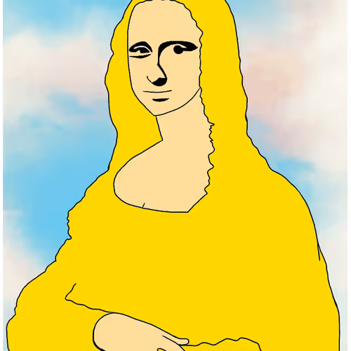 Rarible Mona Lisa Vinci x wm97