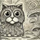 cat but warped