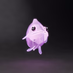 Feeshy Underworld Friend  - Purple #1/500
