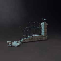 Cemetery Wall #1/500